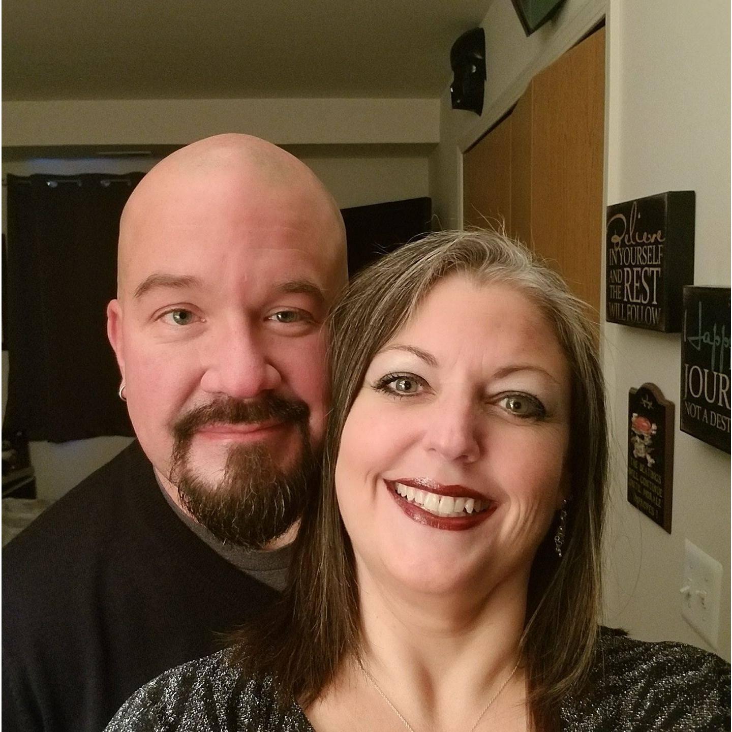 Where the engagement began, our cozy apartment in Farmington Hills