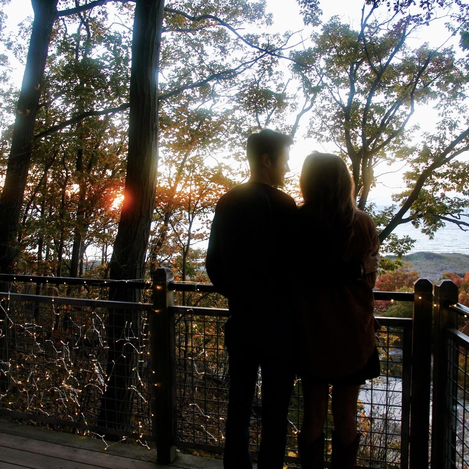 His favorite picture of them together