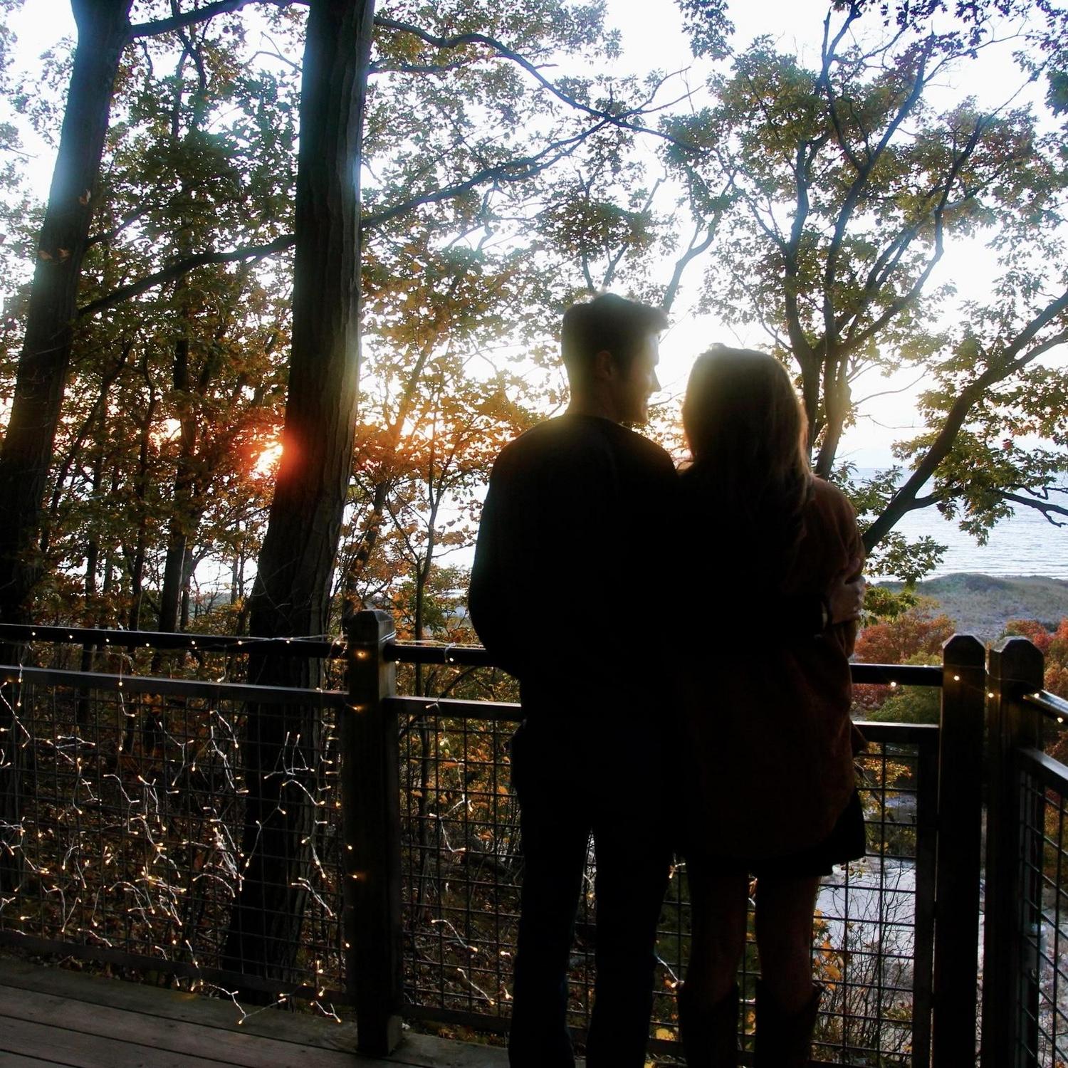 His favorite picture of them together