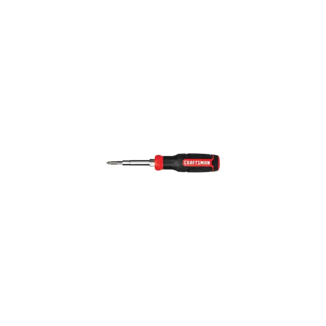 Craftsman Multi-Bits Screwdriver,3" L,6 pcs. CMHT68000
