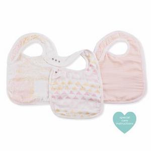 silky soft snap bibs
