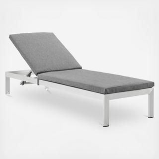 Shore Outdoor Patio Aluminum Chaise