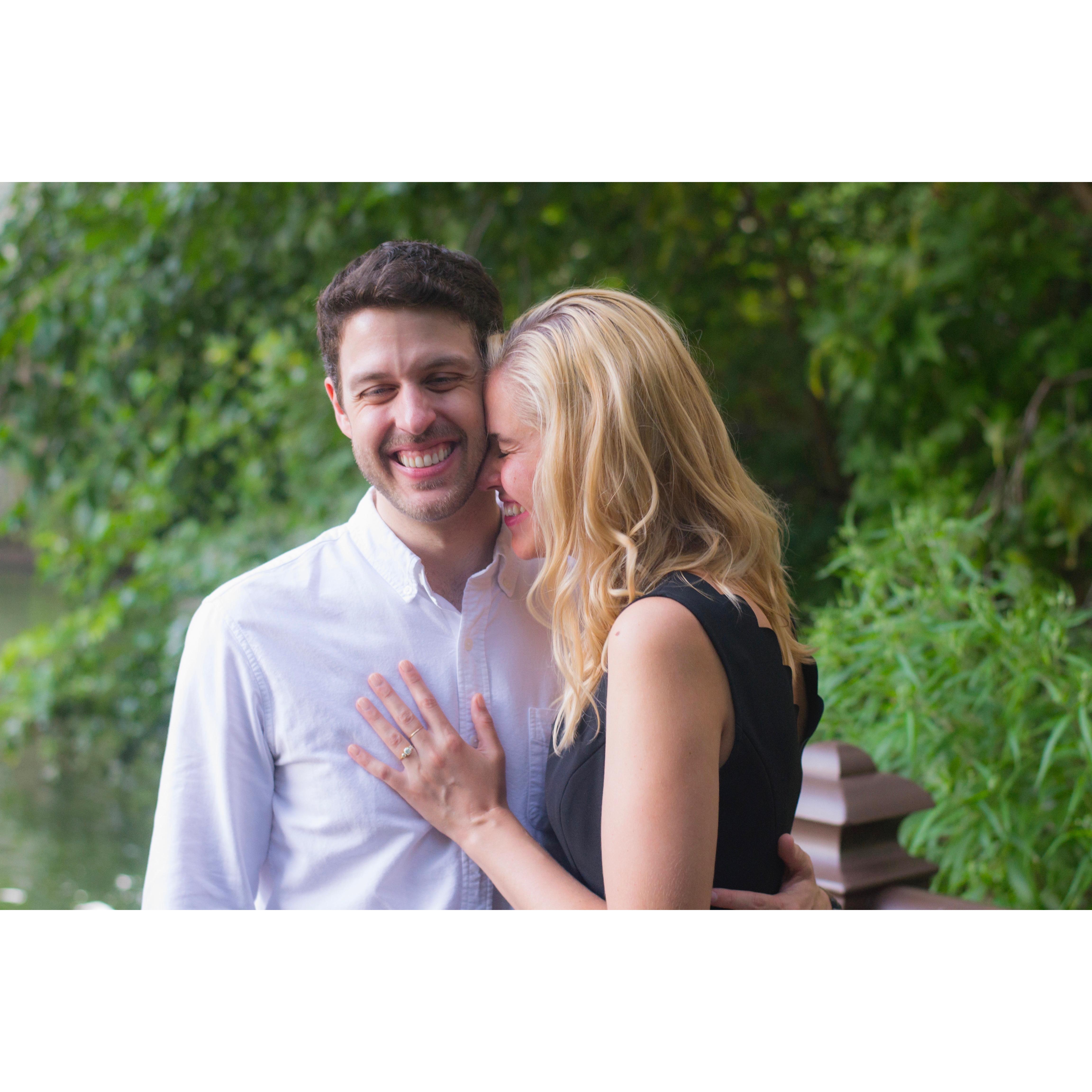 Our engagement! August 11, 2019