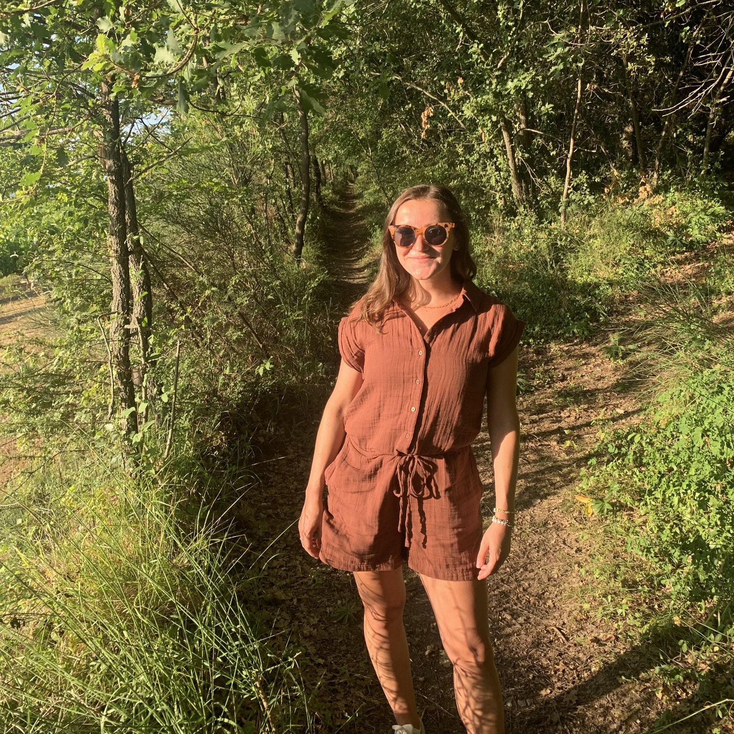 On our truffle hunting experience in Florence, Italy