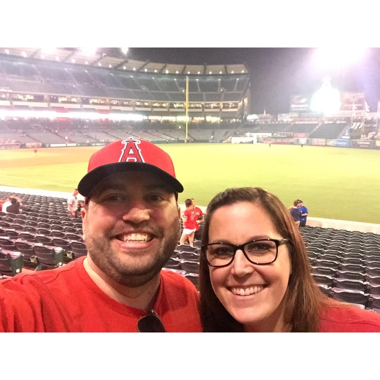 Our first picture ever...on our first date ever.