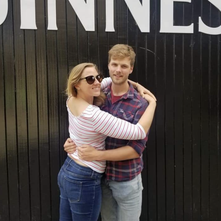 On one of our favorite Dublin adventures at the Guinness Storehouse!