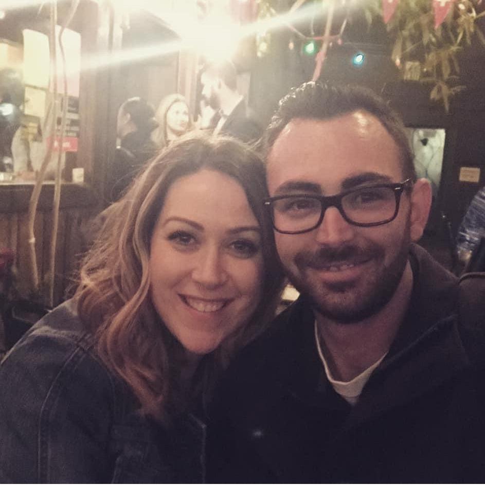 Our first Valentines Day At a fondu restaurant in Berkeley. February 2018