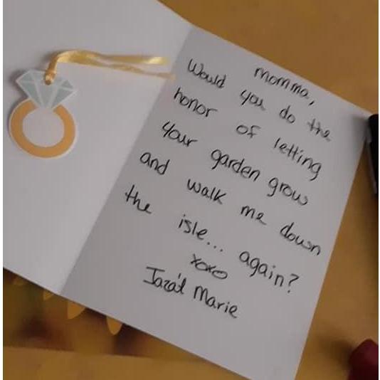 Inside of Brenda's card.