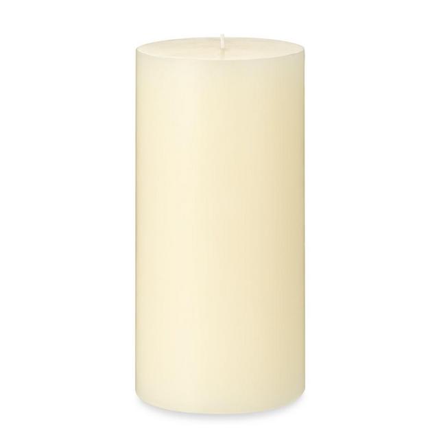 Pillar Candle, Ivory, 4" X 8"