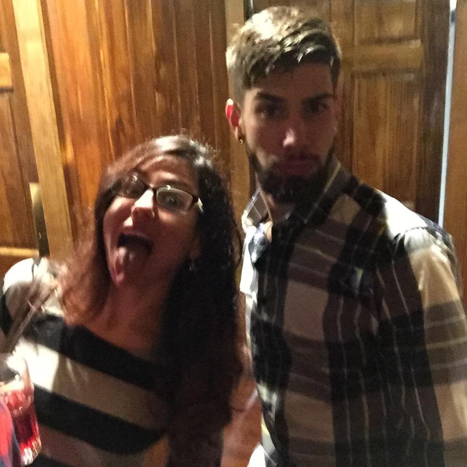 just being ourselves