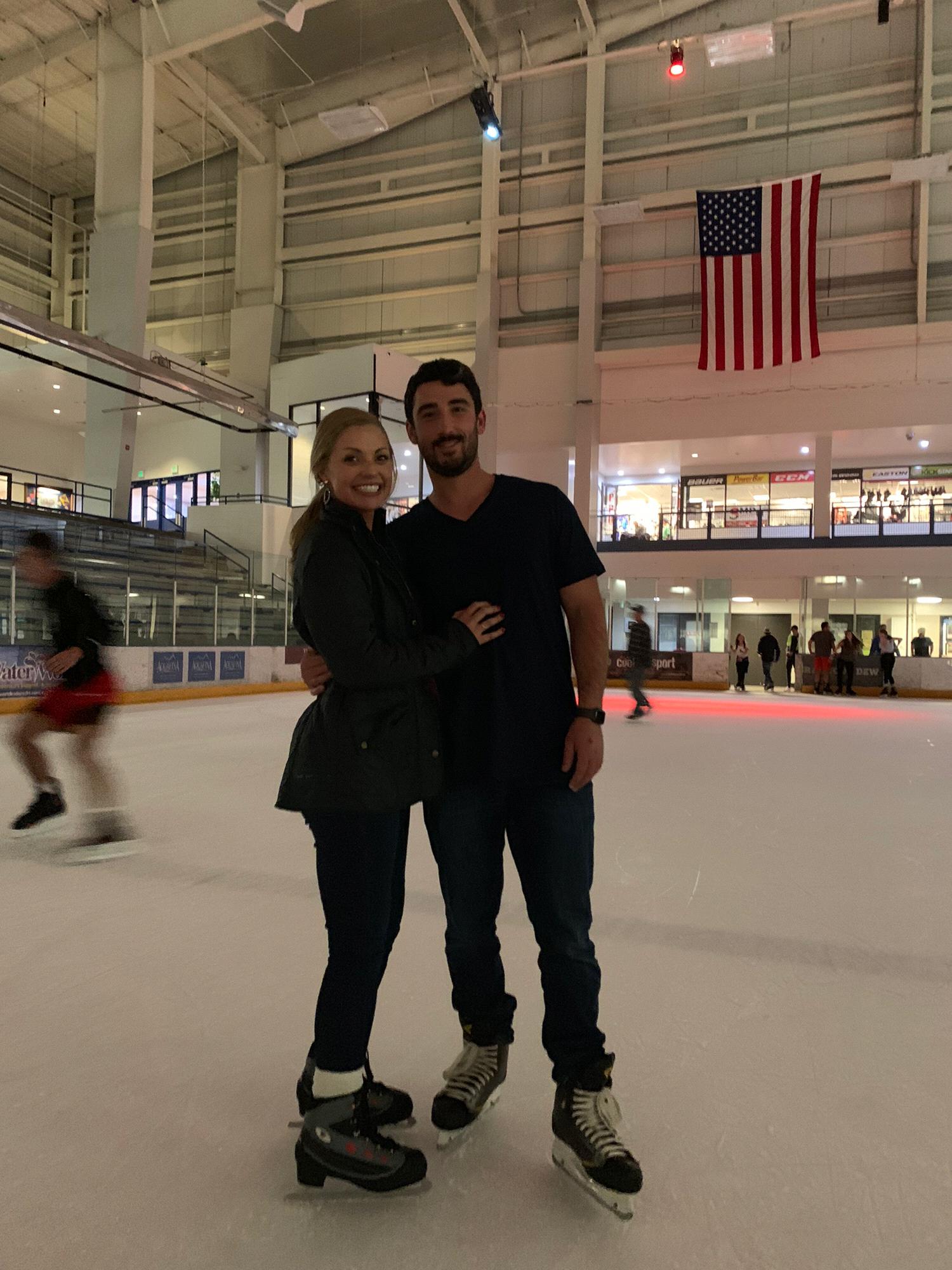 Casey's first time seeing Harris skate