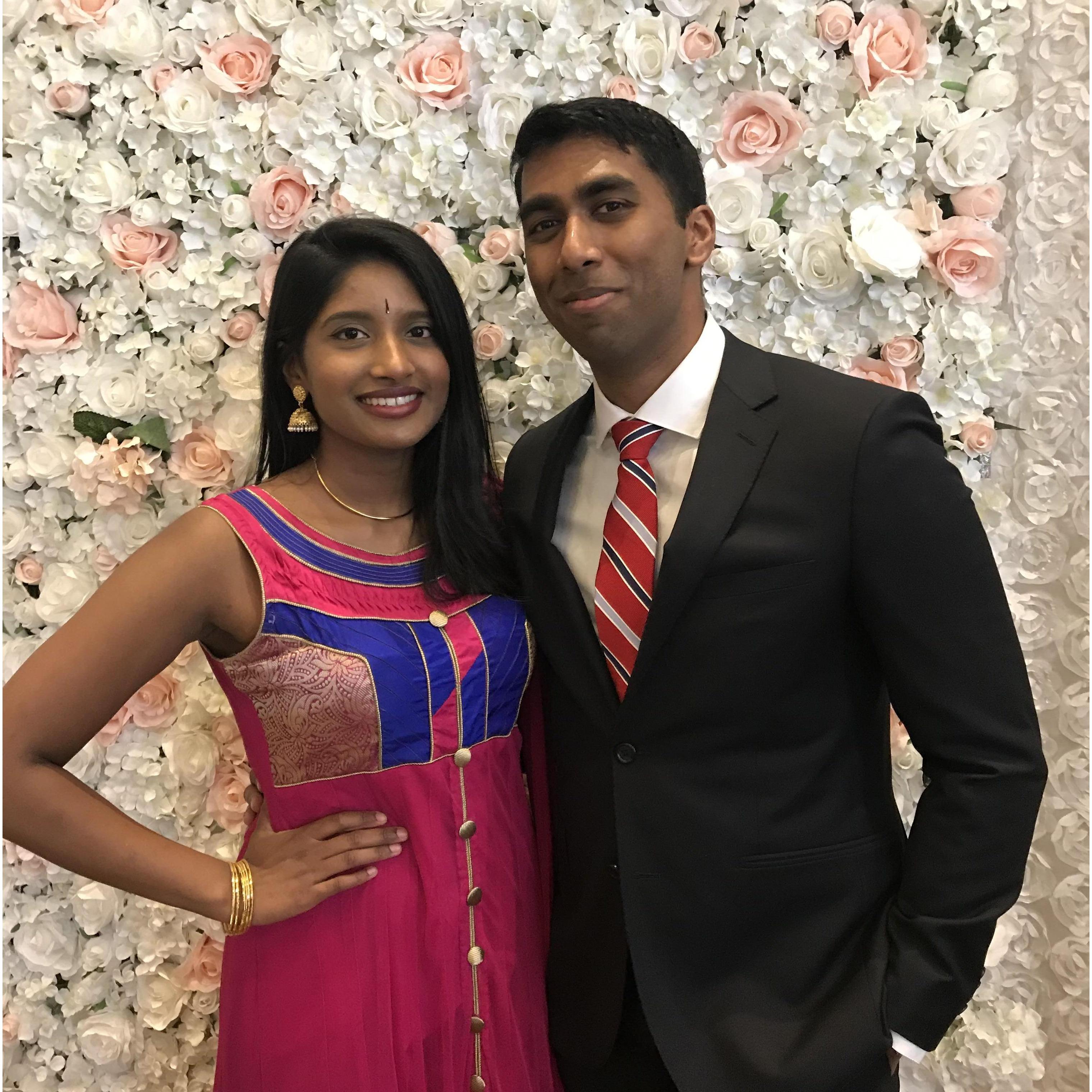 [2019] Posing at Nadvi/Shannon's wedding.