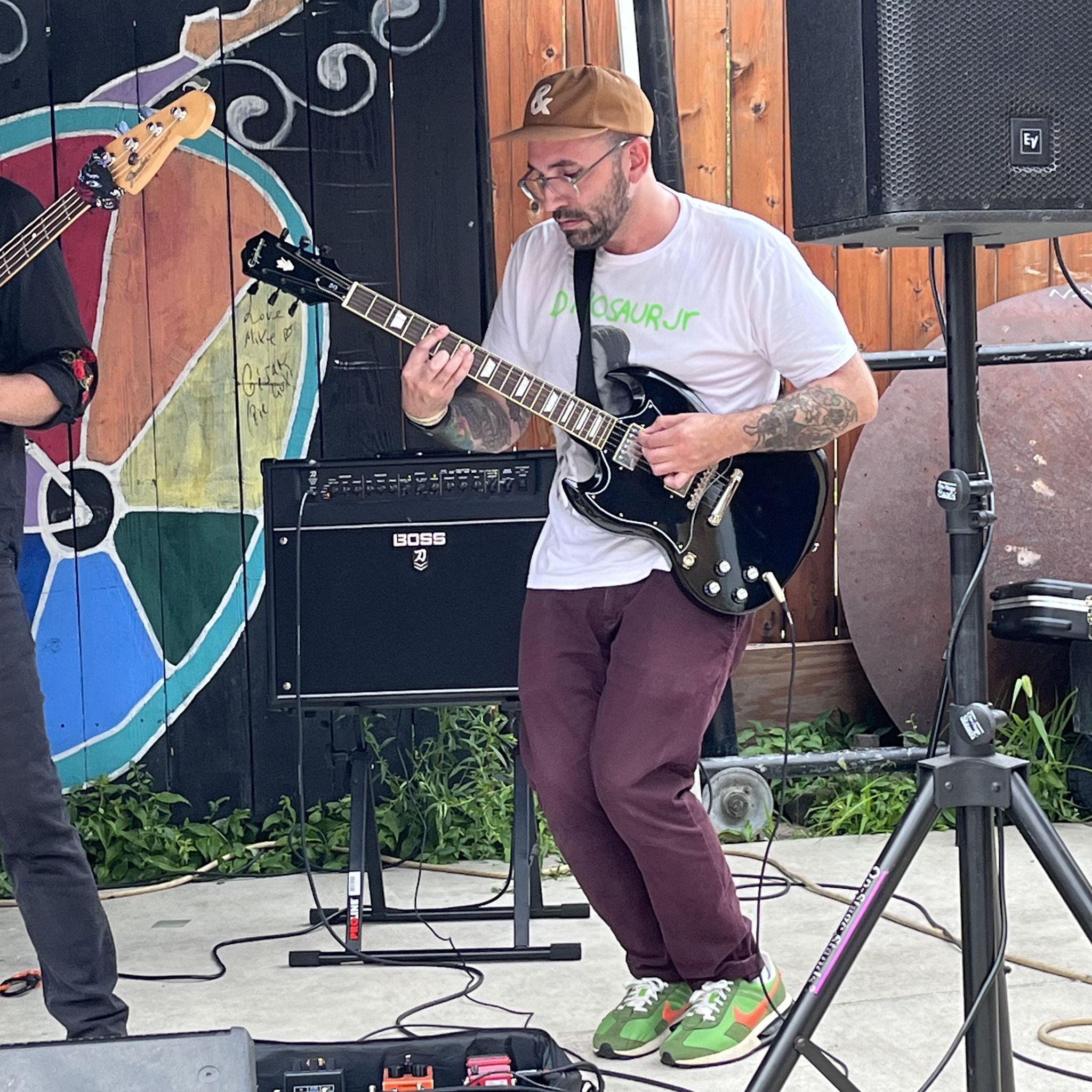 Jason and friends played a show at Handlebar, summer 2023.