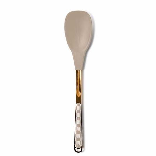 Mocha Check Spoon