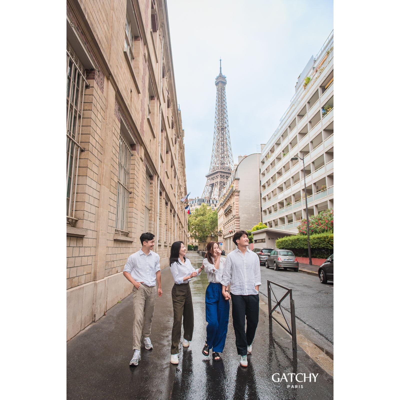 trip to Paris with go-un and sang won
