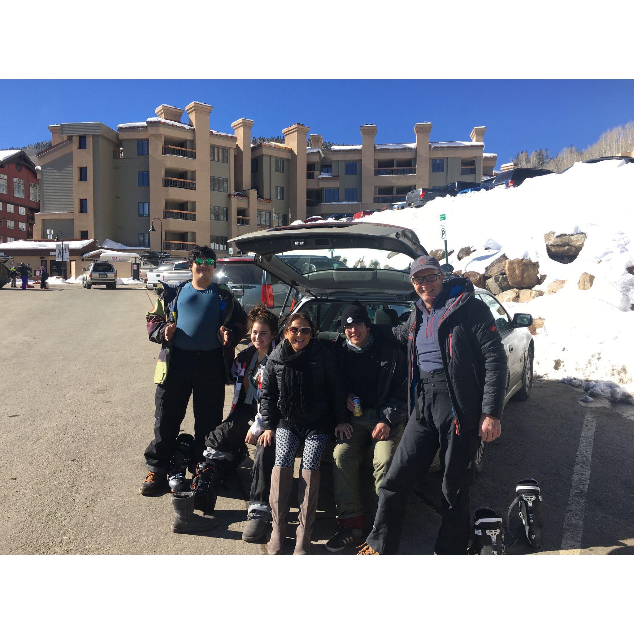 Brown family ski trip-Durango, CO 2018