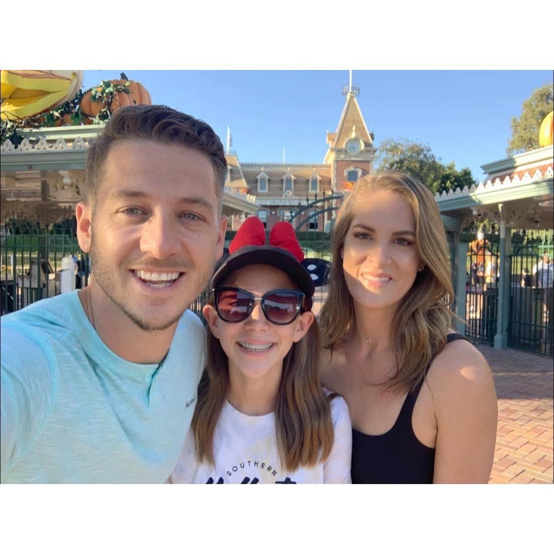 Disneyland for Lyla's 13th b-day!