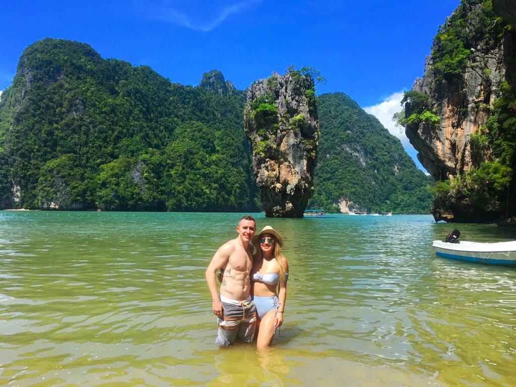 James Bond Island, Thailand Nov. 2016: Our first international trip together