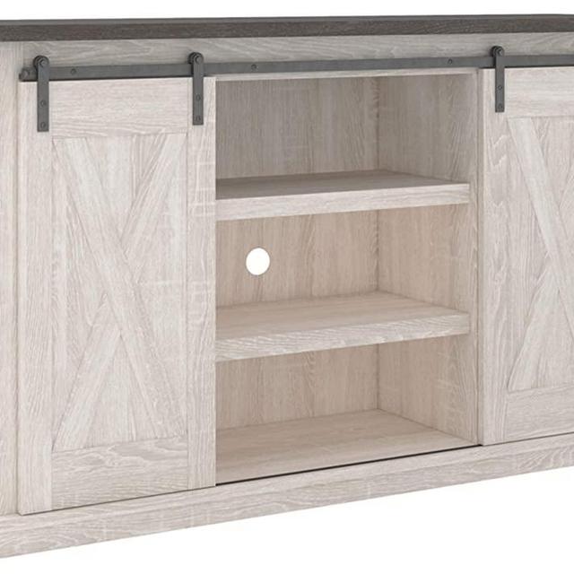 Signature Design by Ashley Dorrinson TV Stand, White