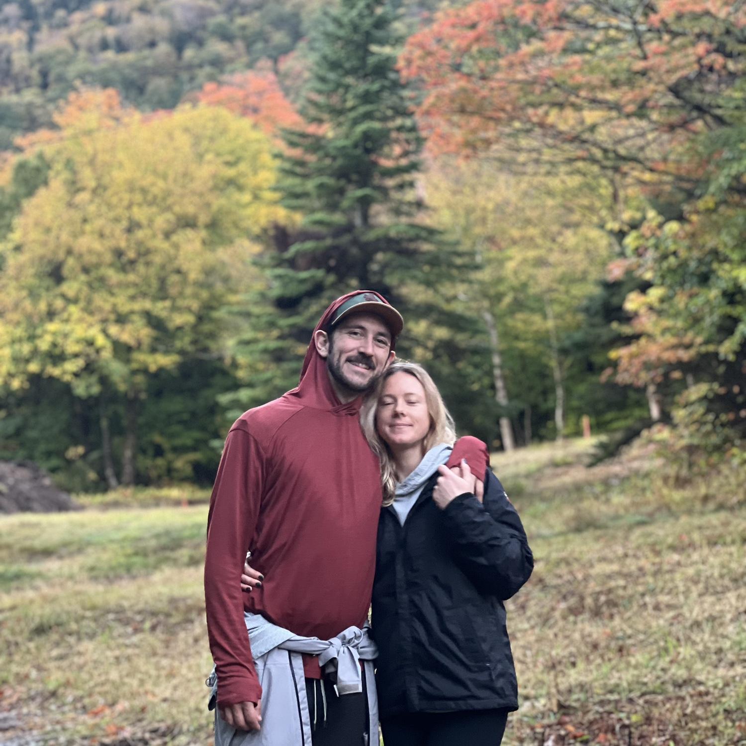 Engagement shoot, Vermont October 2024
