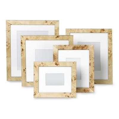 Exotic Burl Wood Gallery Frame 8x10