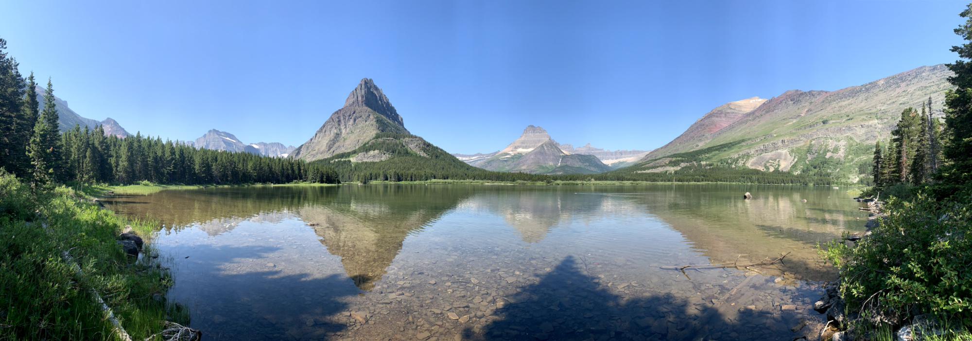 Swiftcurrent Lake in Many Glacier