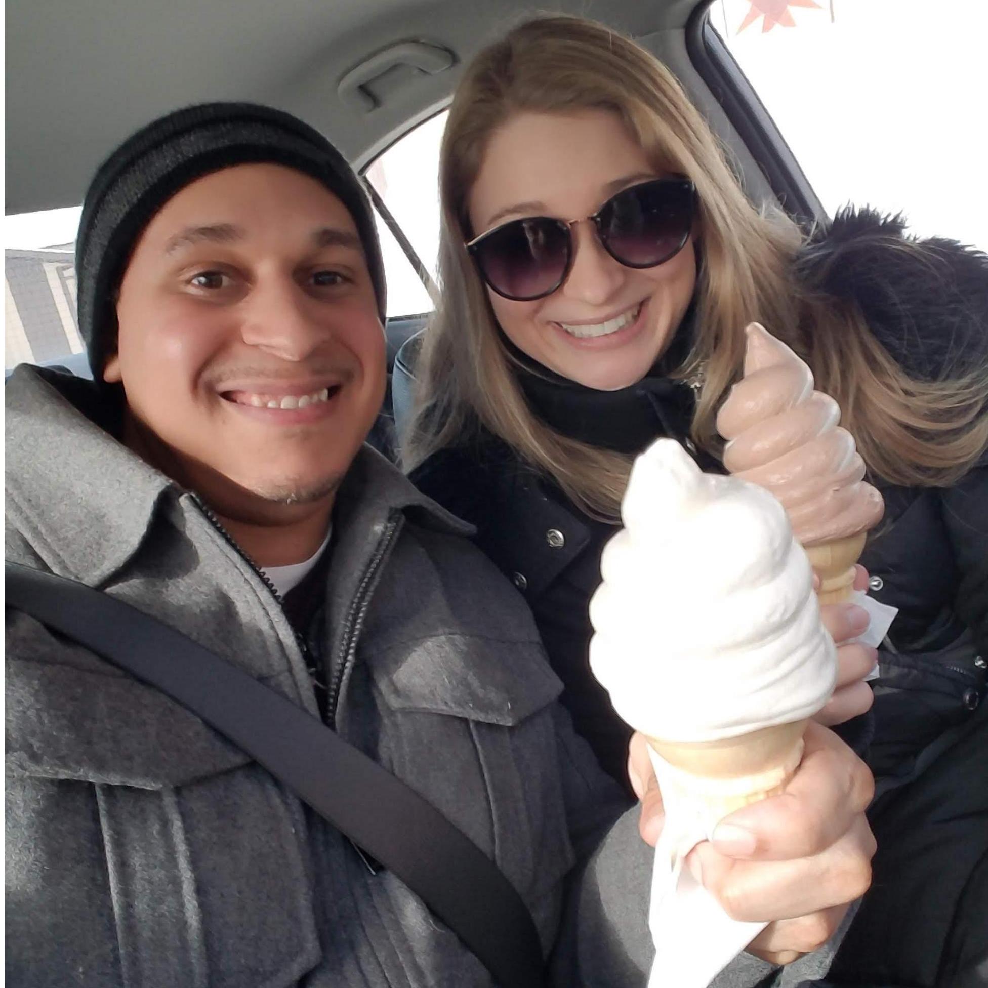 Stephen's first trip to Marshfield!