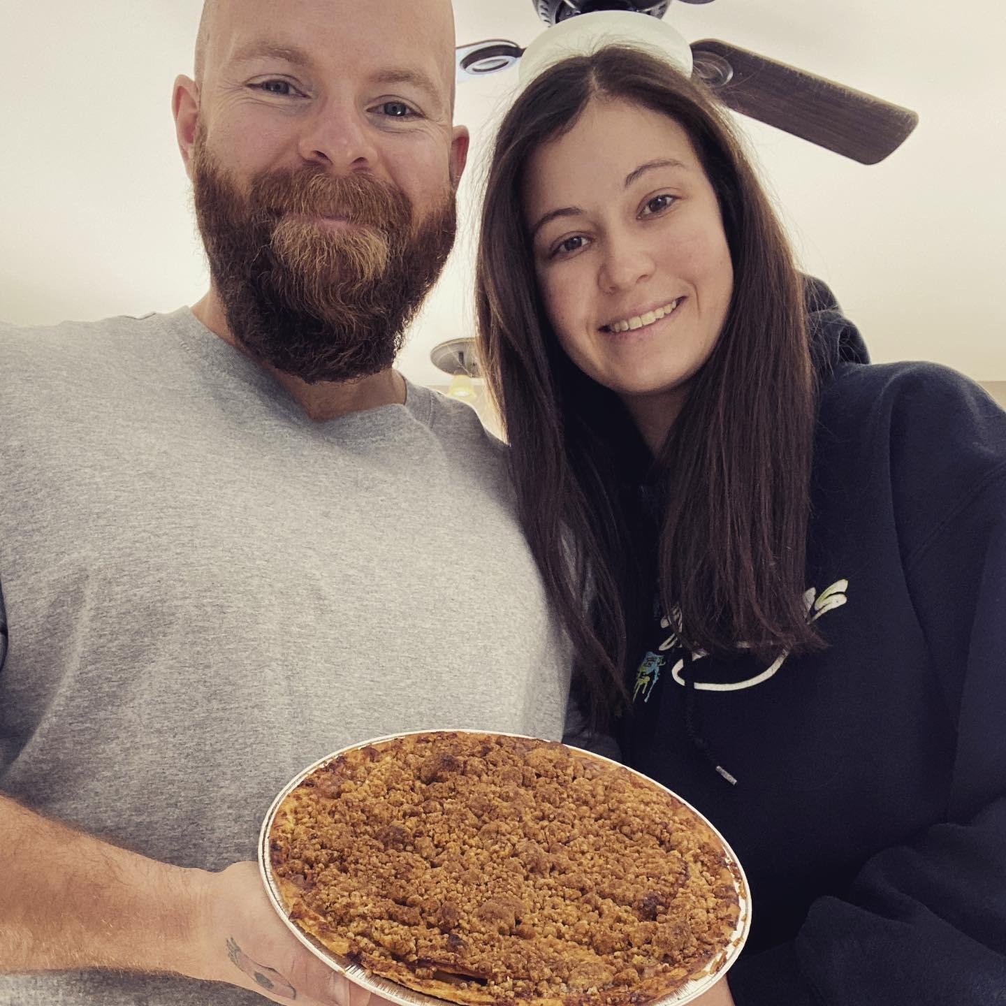 He even helps her bake pies!!!