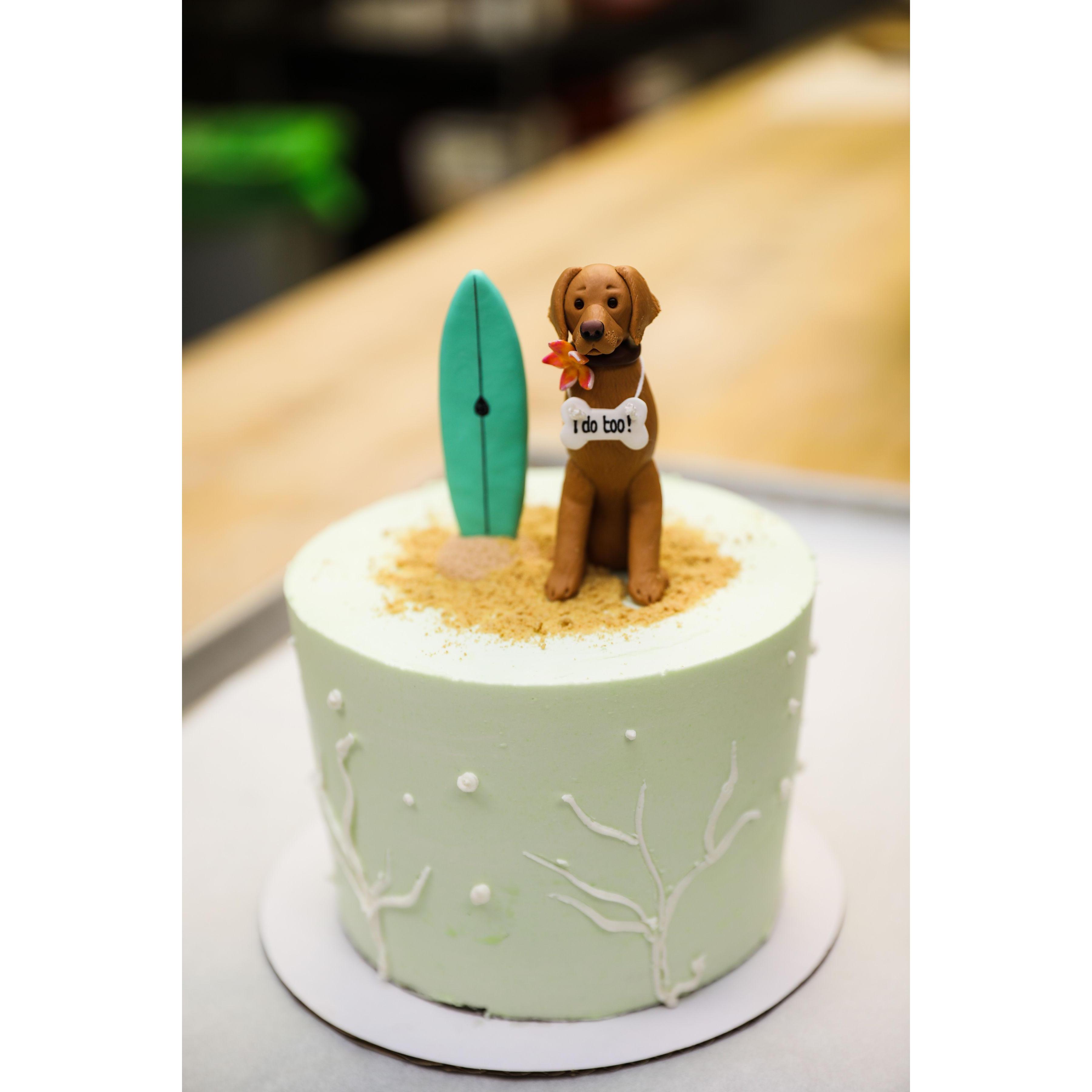 Cake Topper that meant the world to us!