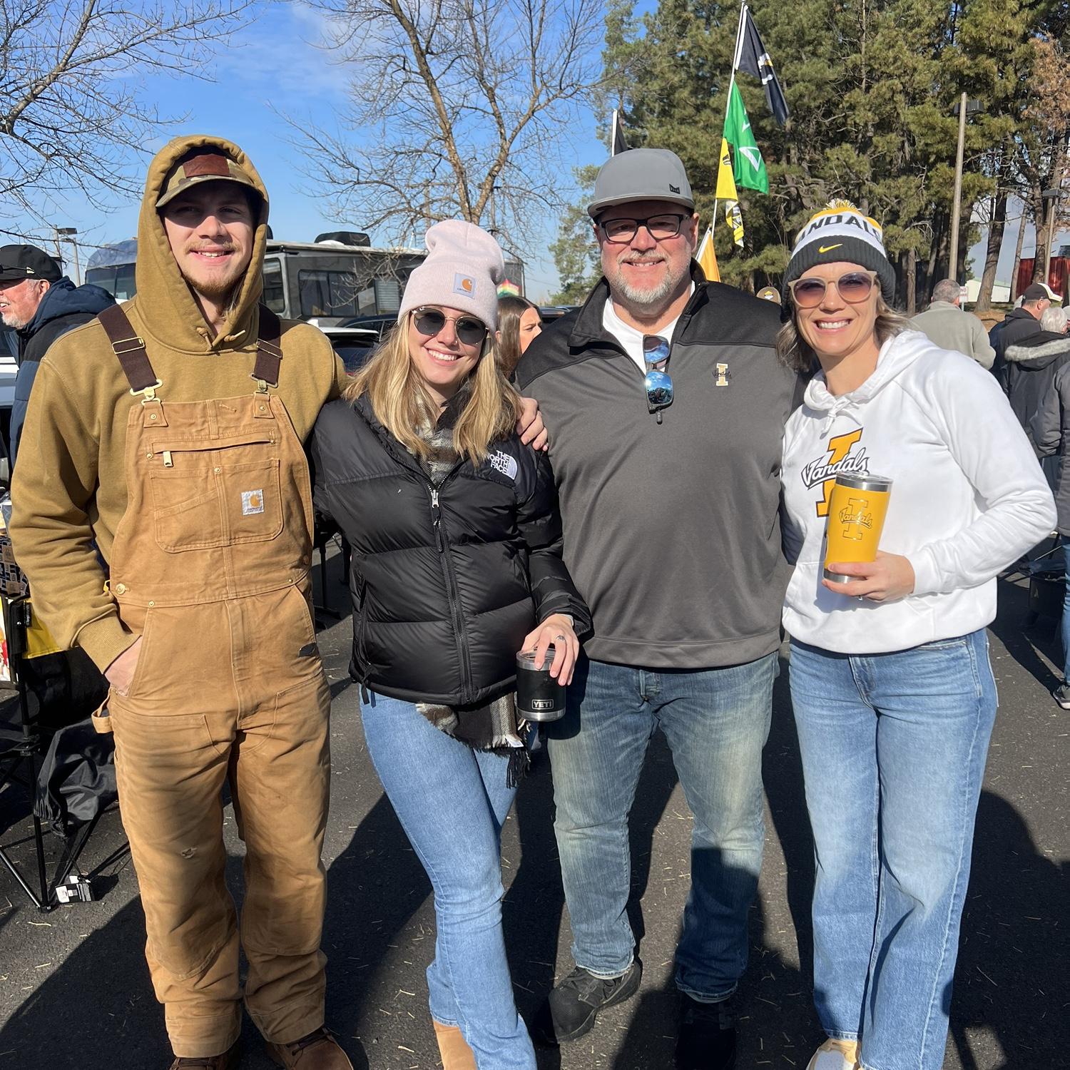 As things died down for summer, we went back to school. Kate started nursing school in Spokane and Daniel back in Moscow at UofI. We went to many football games and saw each other most weekends!