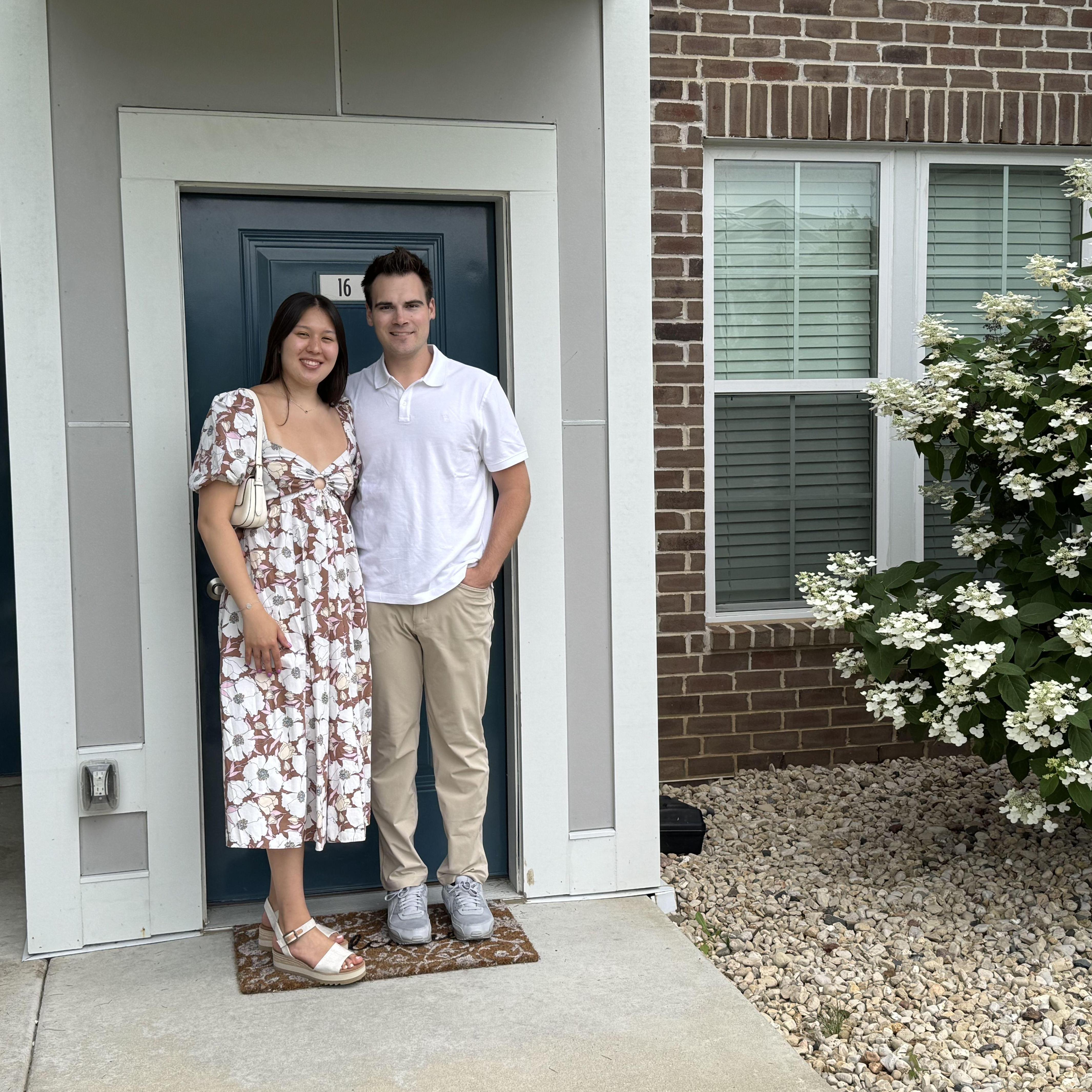 Our first home in Madison, Wi