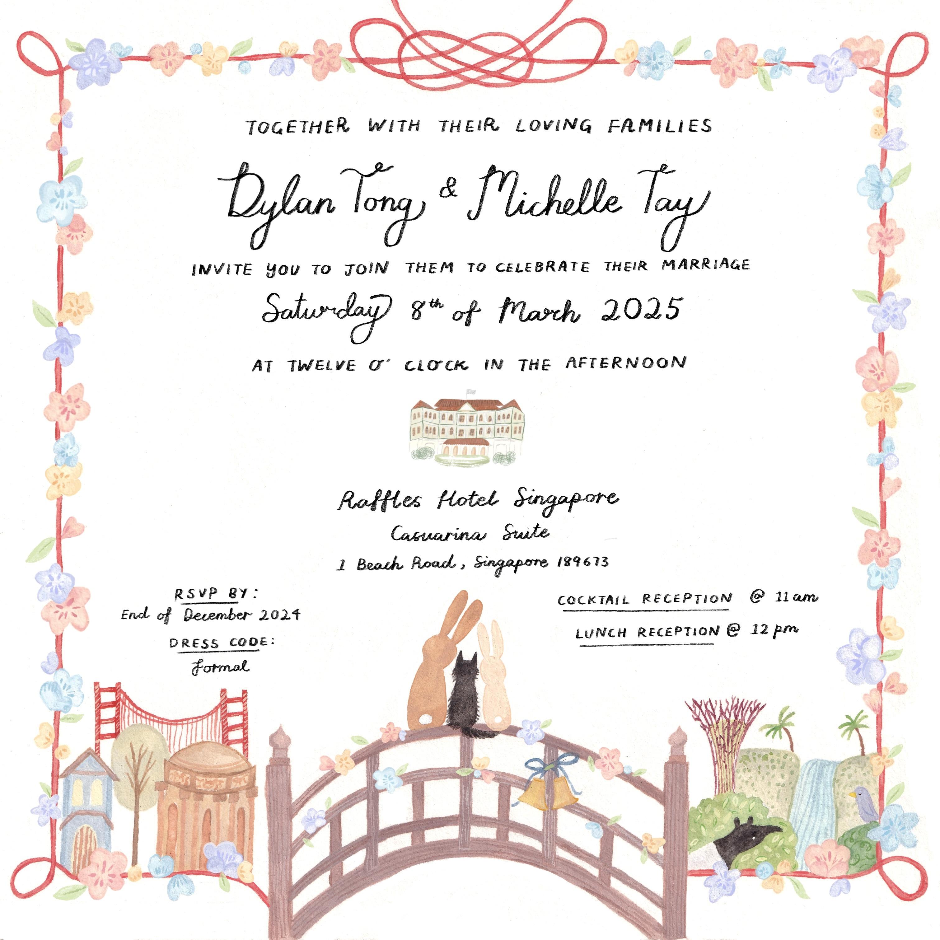 The Wedding Website of Michelle Tay and Dylan Tong