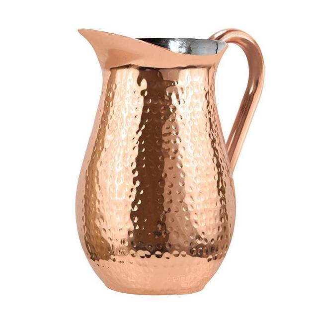 Oggi Beverage Pitcher, 6 Ounce, Copper