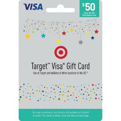 Visa Gift Card - $50 + $5 Fee