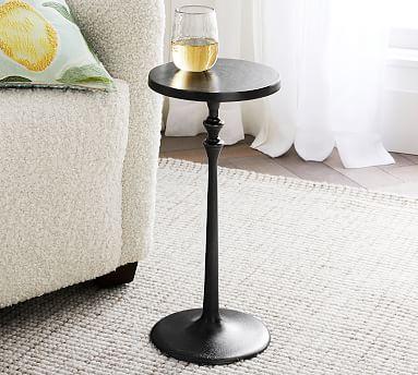 Round Metal Cocktail Table