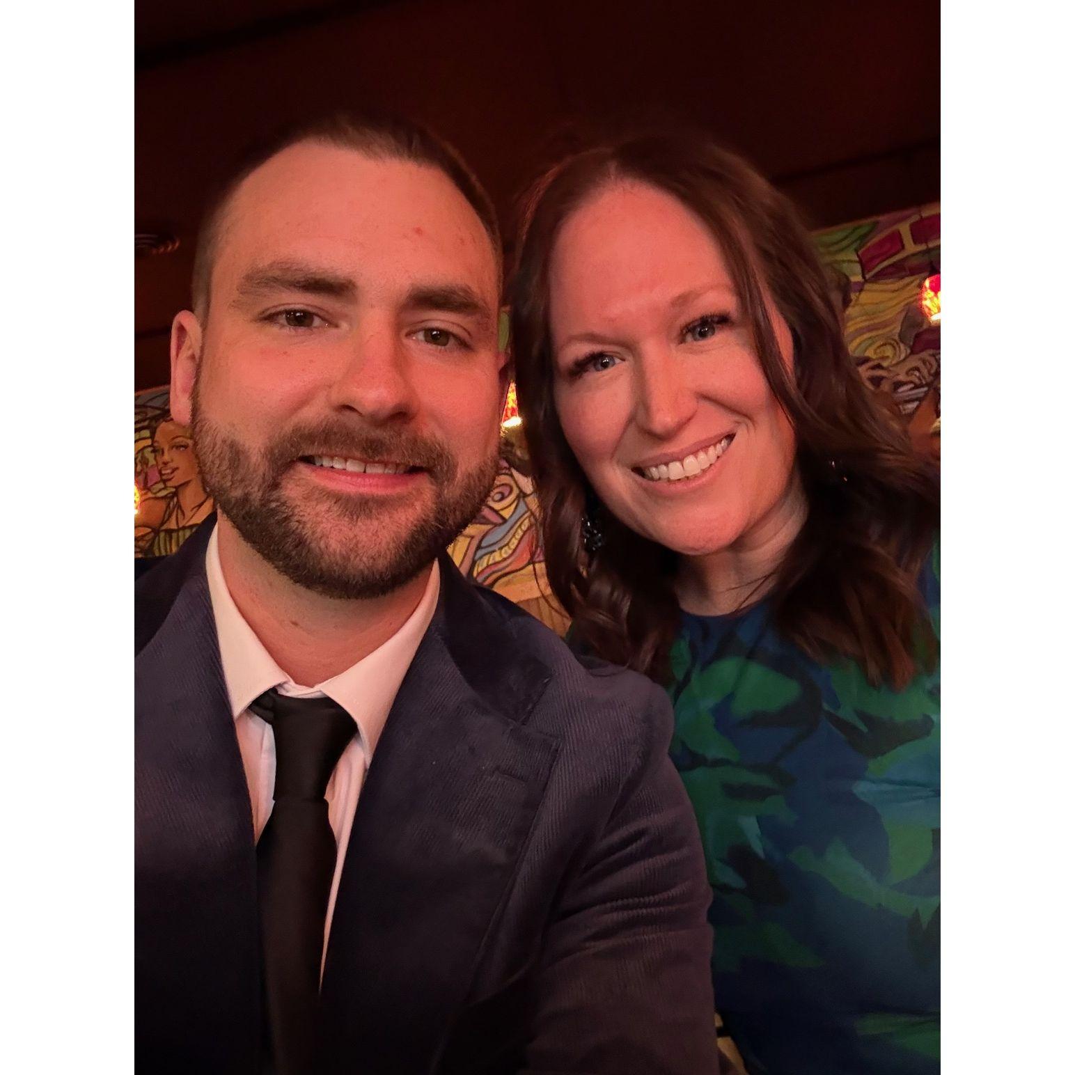 First wedding as an engaged couple