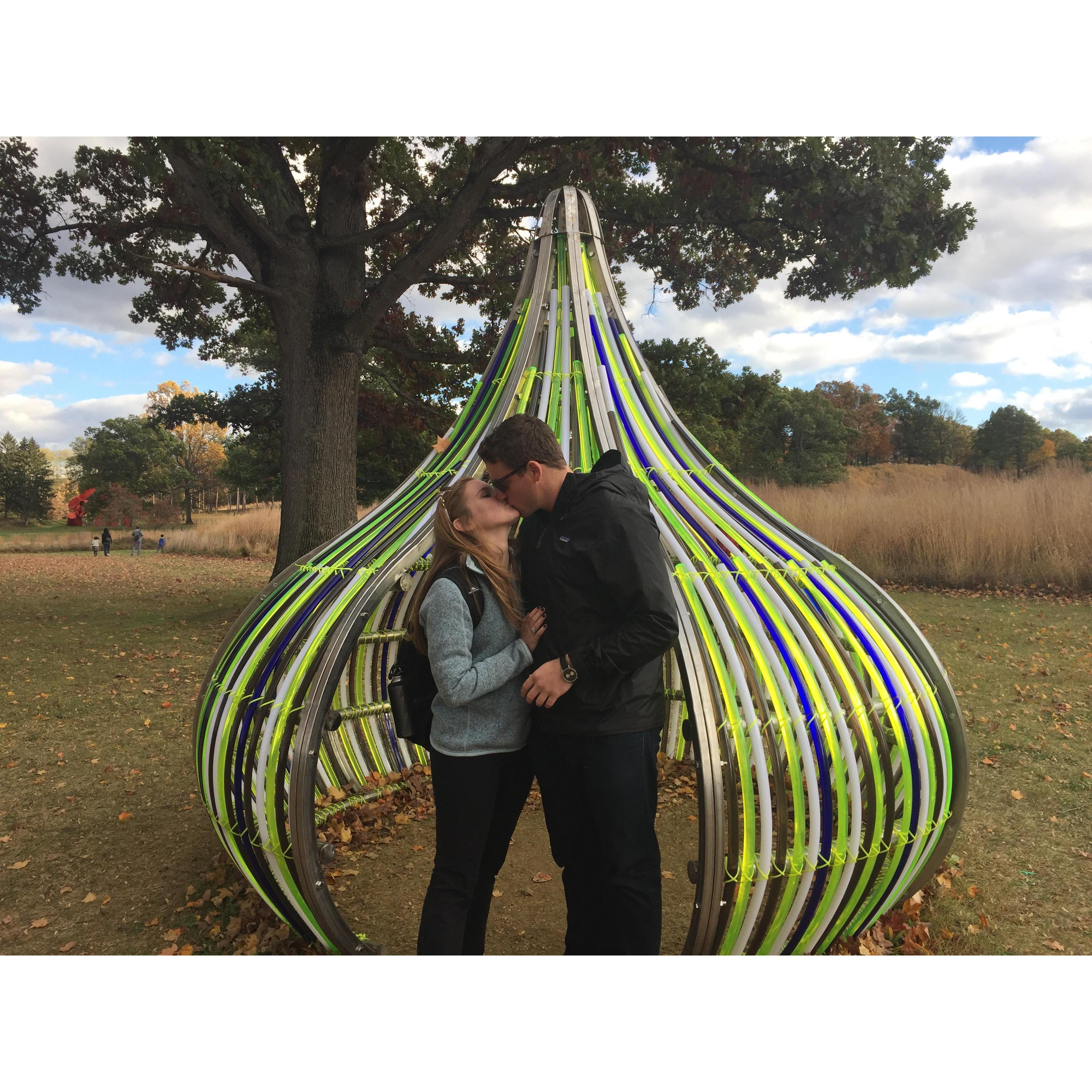 One of the first dates... Storm King