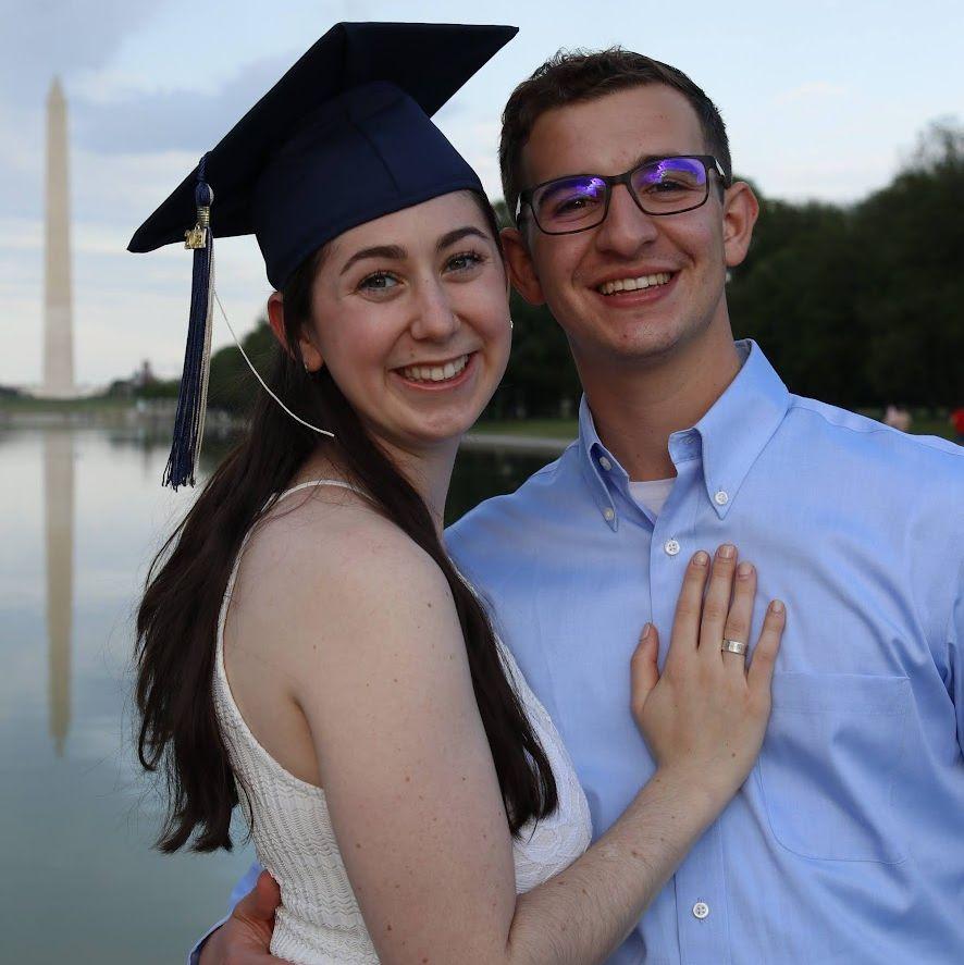 Shaina graduates from George Washington - May 2021