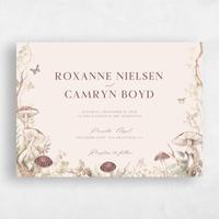 Beige Wedding Invitation - Eden Landscape