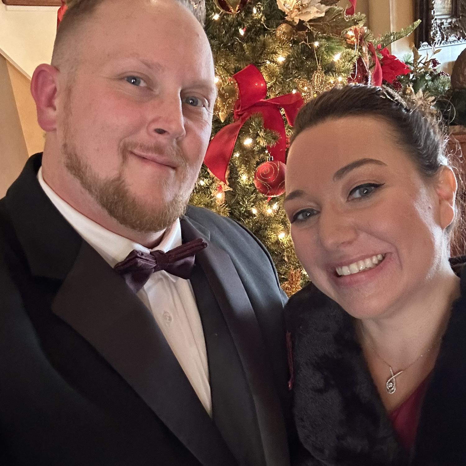 All cleaned up for Angie & Casey's wedding!