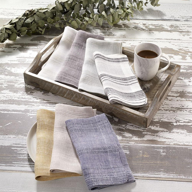 Bistro Napkin - Black/White