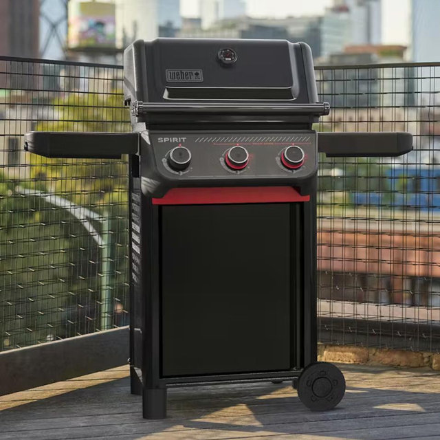 Spirit® E-325 Gas Grill Stealth® Edition (Liquid Propane)