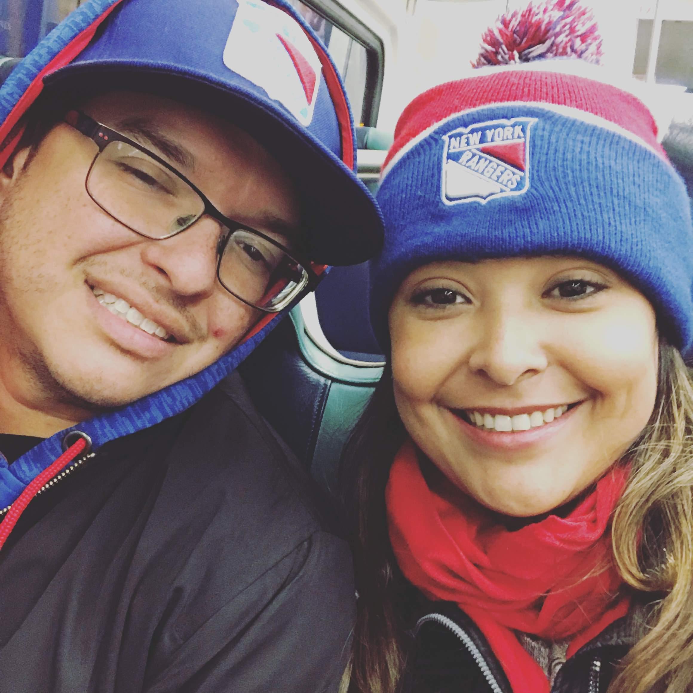First Ranger's game at Madison Square Garden !!