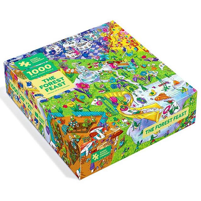 The Forest Feast • 1000 Piece Jigsaw Puzzle from The Magic Puzzle • Series Two