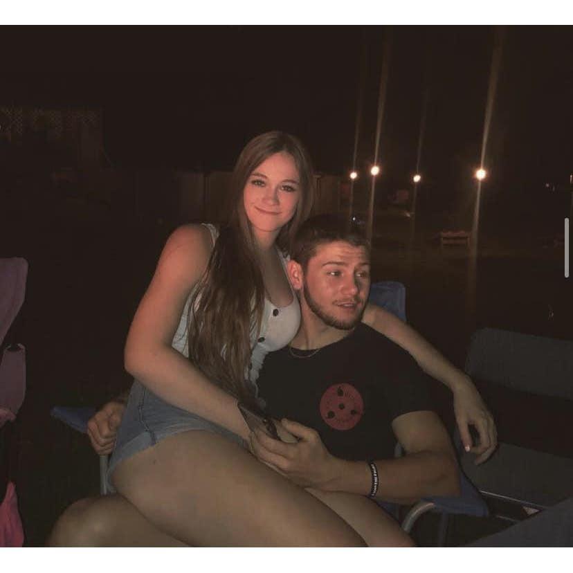 one of our first photos together <3