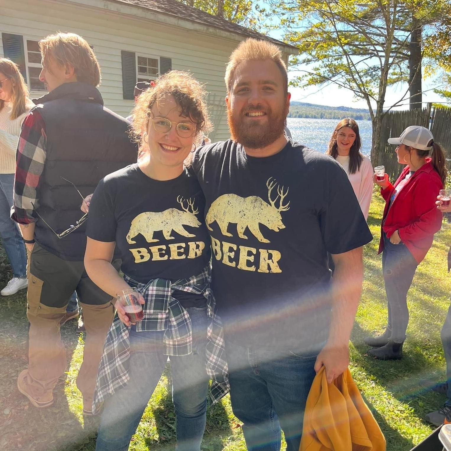 At our personal Oktoberfest, Leia won 'Best Can Art' and Reilly won 'Worst Beer' 9.25.22