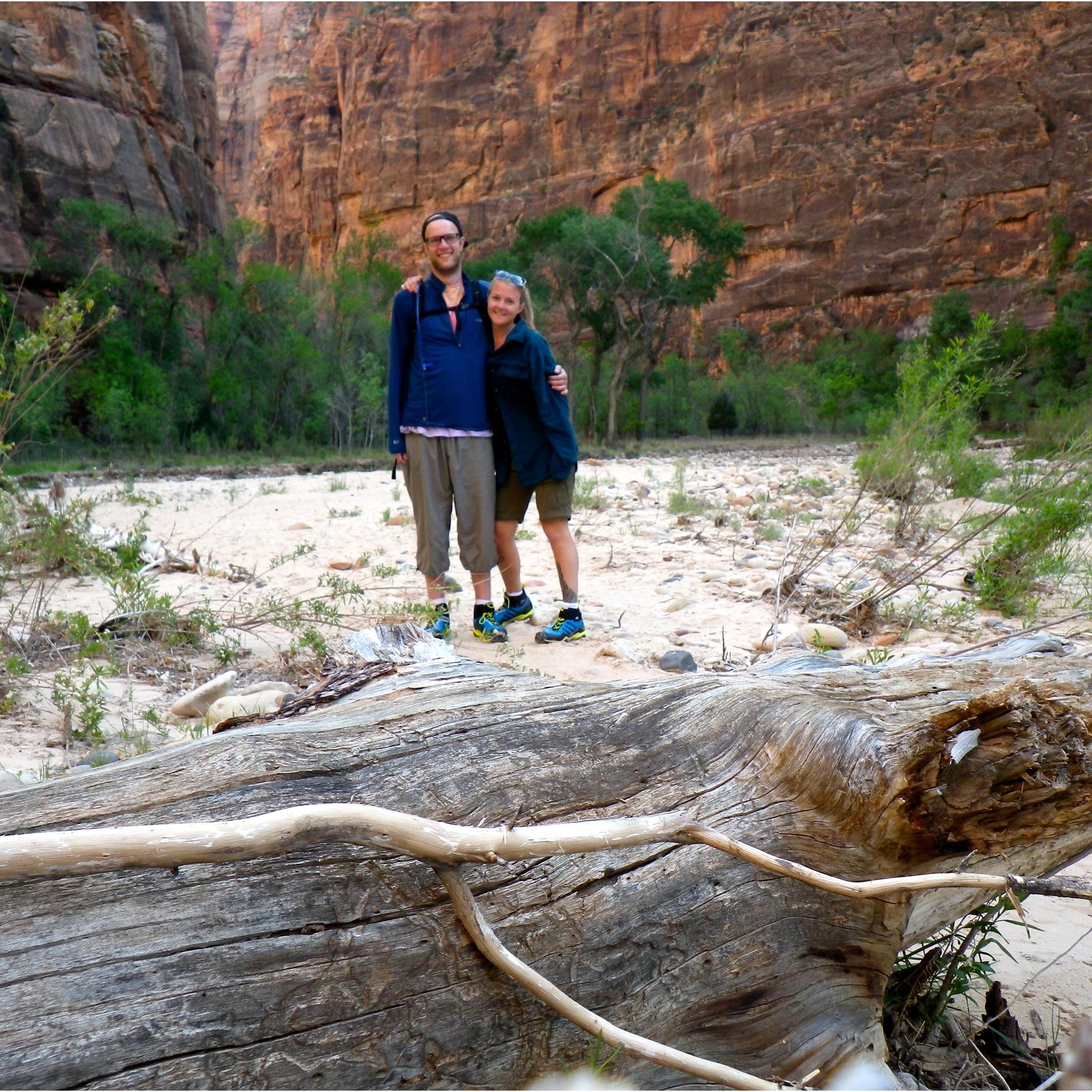 Our first trip together in Utah