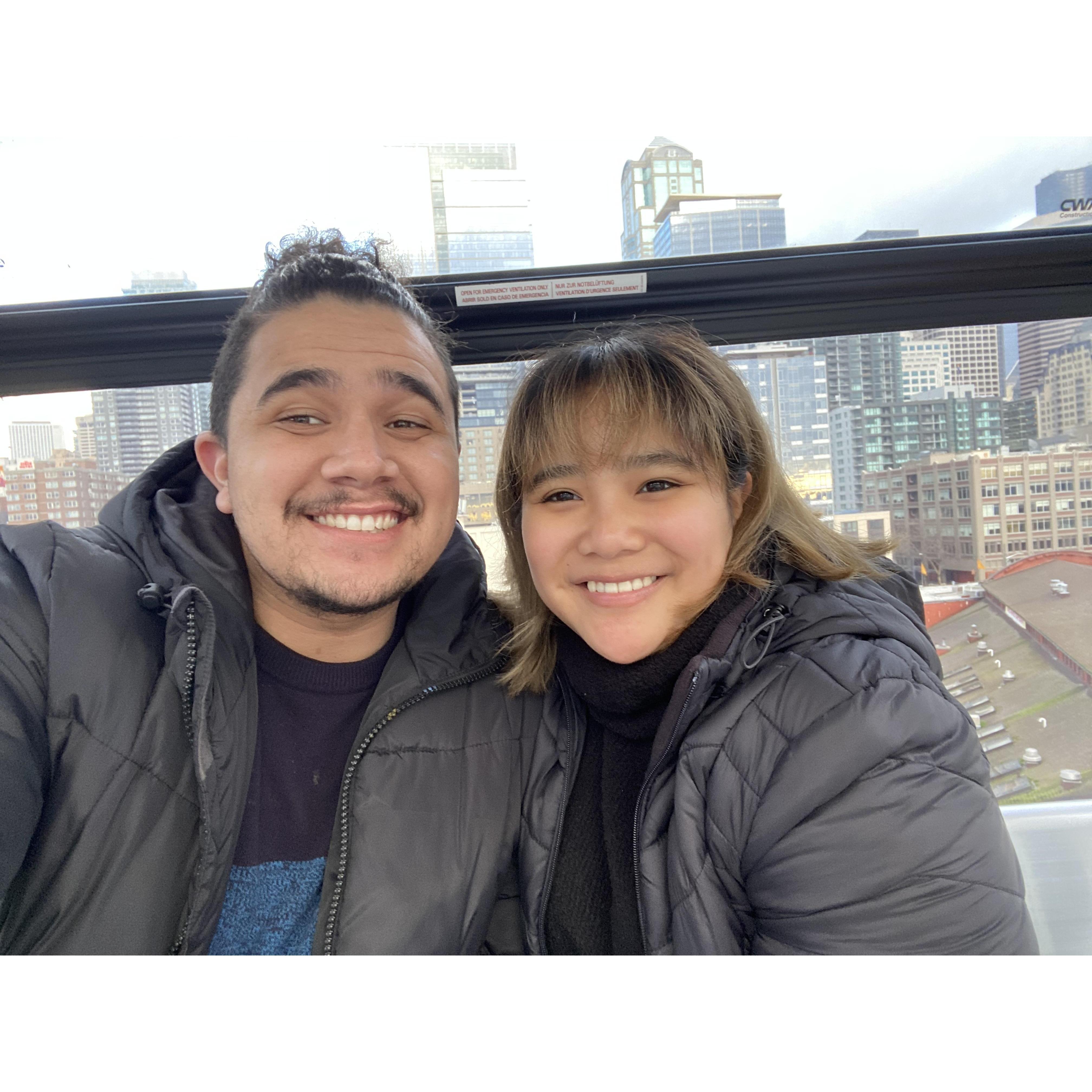 Seattle Ferris Wheel Date Day!