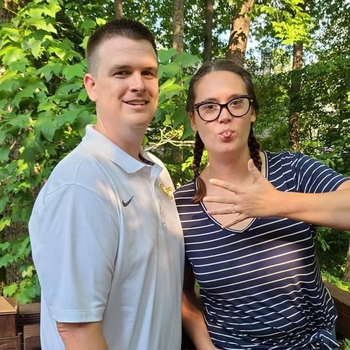 After our engagement on July 4th (and some much needed showers after the Peachtree Road Race).