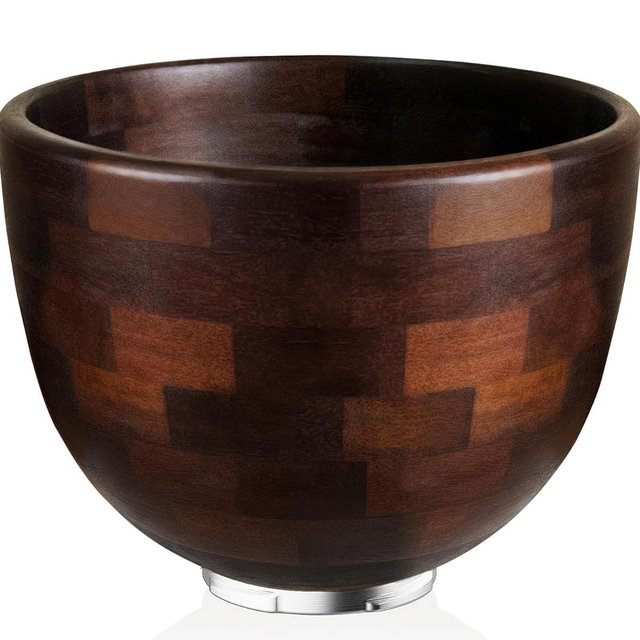 Acacia Wood Mixing Bowl Compatible with KitchenAid 4.5 & 5 QT Tilt-Head Models, Wooden Mixer Bowl for KitchenAid Stand Mixers